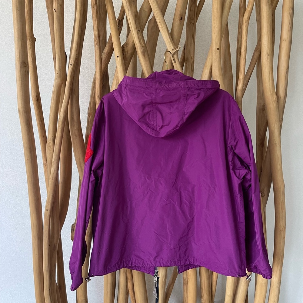 MONTCLER Alexandrite purple hooded windbreaker - Picture 14 of 16